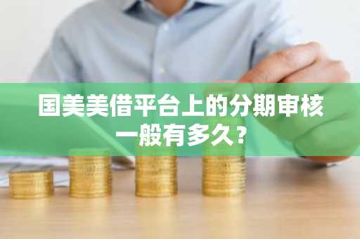 国美美借平台上的分期审核一般有多久？