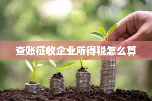 查账征收企业所得税怎么算