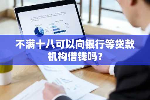 不满十八可以向银行等贷款机构借钱吗？