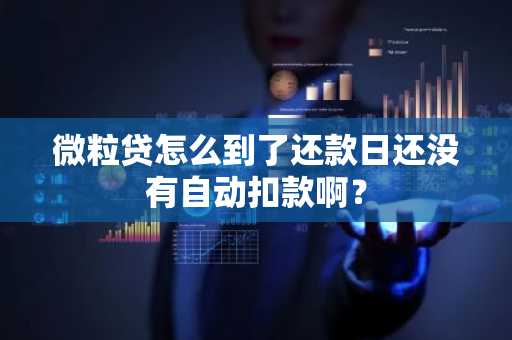 微粒贷怎么到了还款日还没有自动扣款啊？