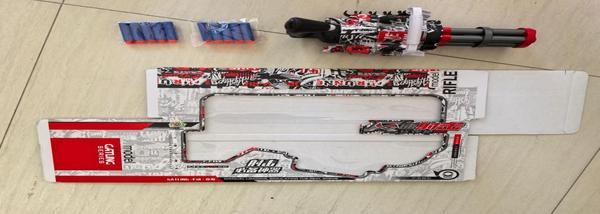 因存被弹射物射伤等危险 汕头市澄海区佣兵玩具厂召回340只玩具枪