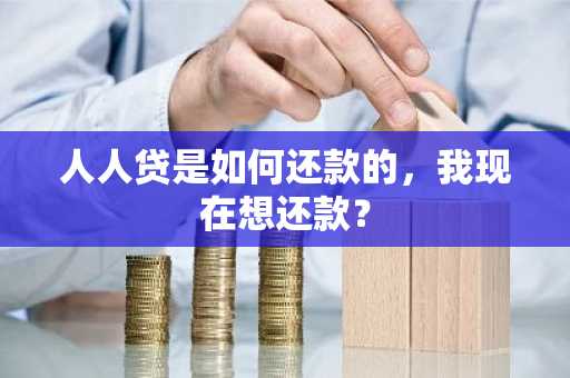 人人贷是如何还款的，我现在想还款？