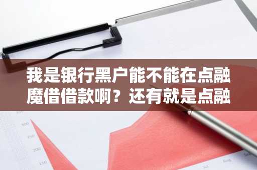 我是银行黑户能不能在点融魔借借款啊？还有就是点融魔借好下款吗？