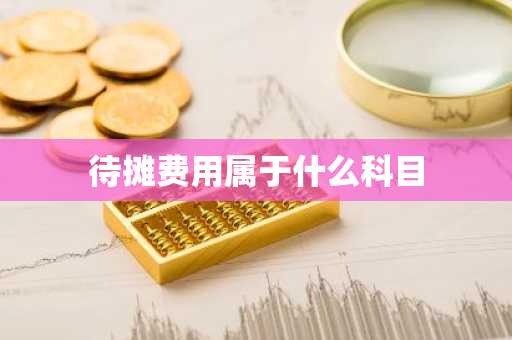 待摊费用属于什么科目