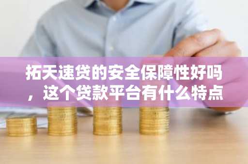 拓天速贷的安全保障性好吗，这个贷款平台有什么特点？