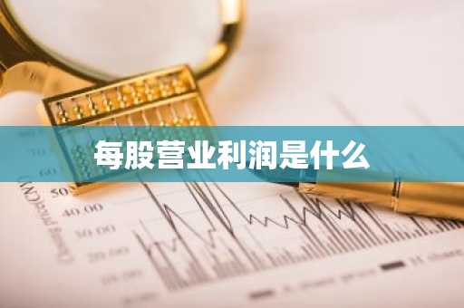 每股营业利润是什么