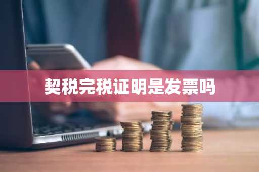 契税完税证明是发票吗