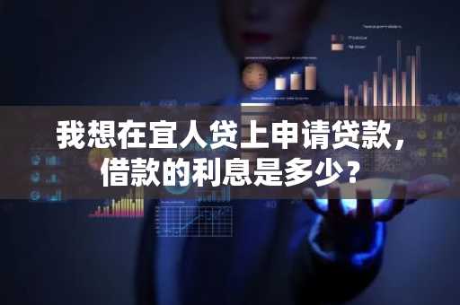 我想在宜人贷上申请贷款，借款的利息是多少？