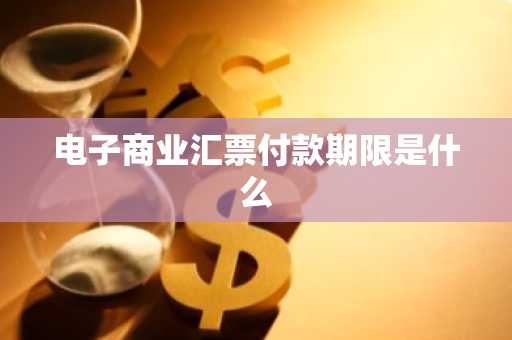 电子商业汇票付款期限是什么