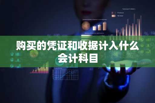 购买的凭证和收据计入什么会计科目
