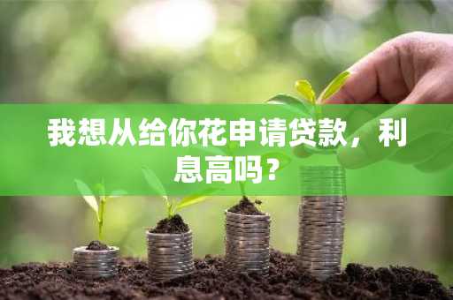 我想从给你花申请贷款，利息高吗？
