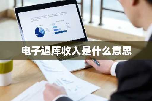 电子退库收入是什么意思