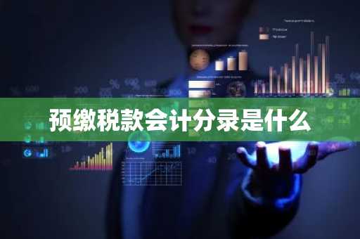 预缴税款会计分录是什么