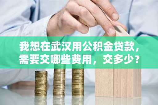我想在武汉用公积金贷款，需要交哪些费用，交多少？