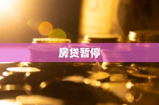 房贷暂停