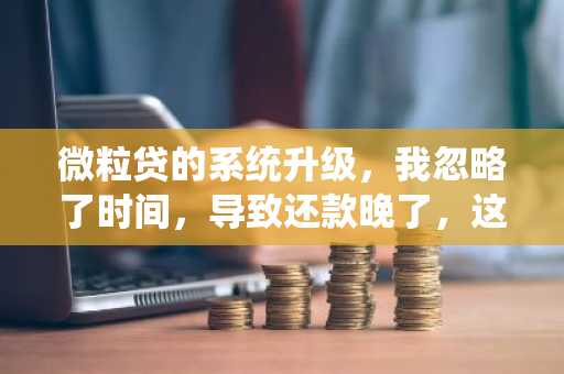 微粒贷的系统升级，我忽略了时间，导致还款晚了，这该怎么办?