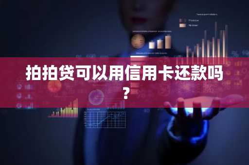 拍拍贷可以用信用卡还款吗？