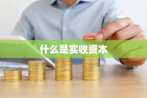 什么是实收资本