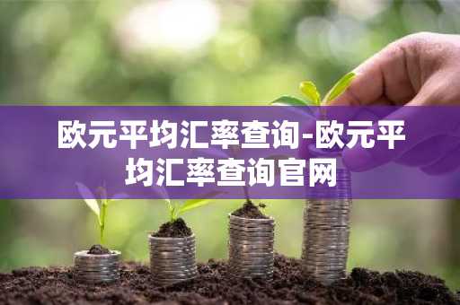 欧元平均汇率查询-欧元平均汇率查询官网