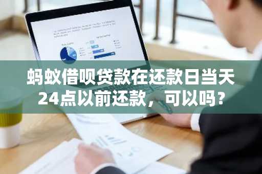 蚂蚁借呗贷款在还款日当天24点以前还款，可以吗？
