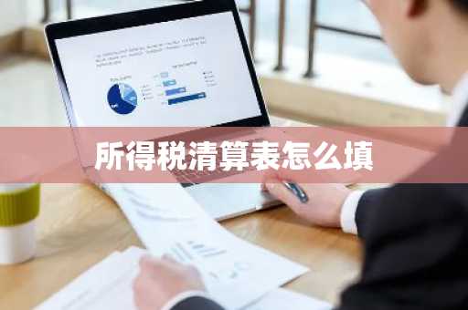 所得税清算表怎么填