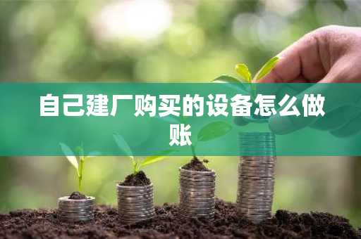 自己建厂购买的设备怎么做账