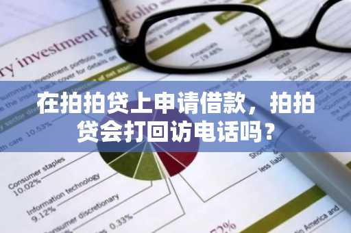 在拍拍贷上申请借款，拍拍贷会打回访电话吗？