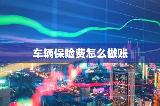 车辆保险费怎么做账