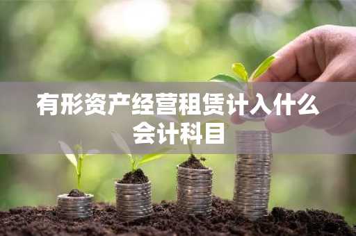 有形资产经营租赁计入什么会计科目