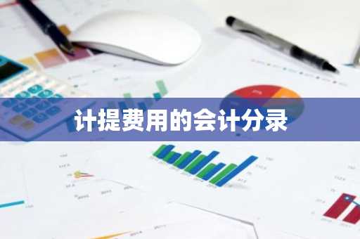计提费用的会计分录