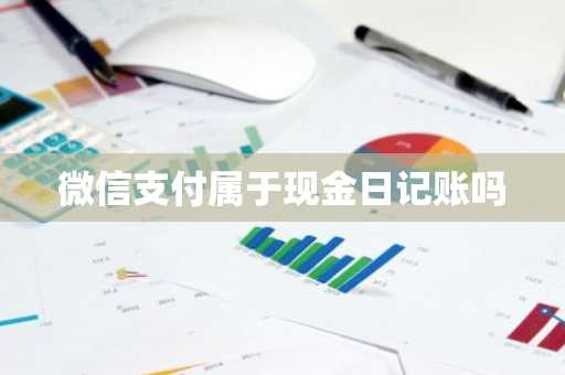 微信支付属于现金日记账吗