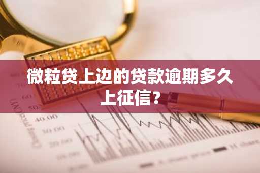 微粒贷上边的贷款逾期多久上征信？