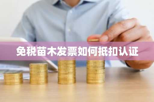 免税苗木发票如何抵扣认证