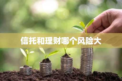 信托和理财哪个风险大