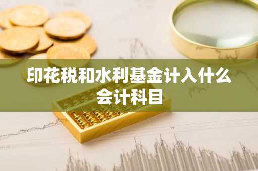 印花税和水利基金计入什么会计科目