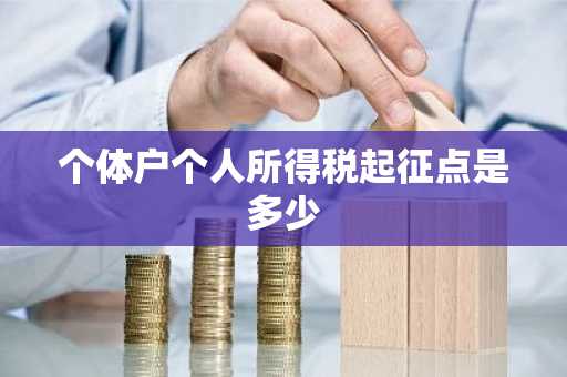 个体户个人所得税起征点是多少