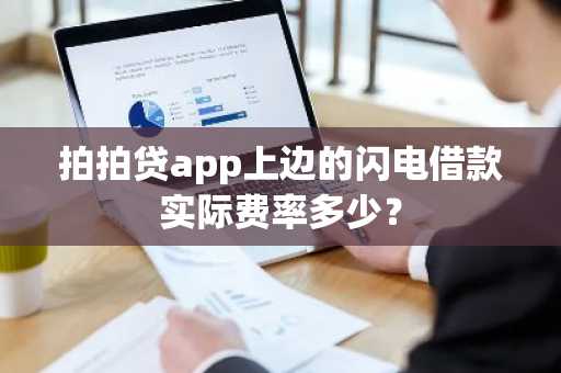 拍拍贷app上边的闪电借款实际费率多少？
