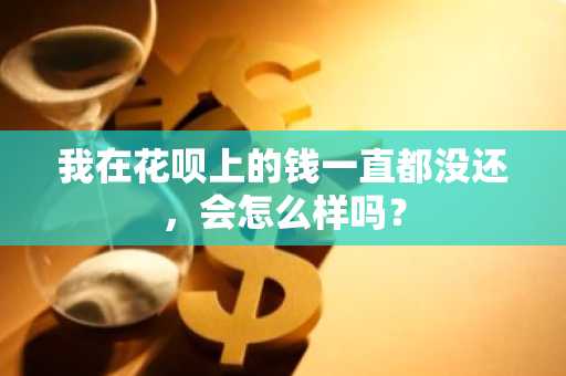 我在花呗上的钱一直都没还，会怎么样吗？