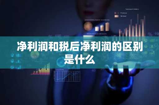 净利润和税后净利润的区别是什么