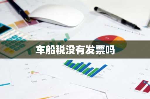 车船税没有发票吗