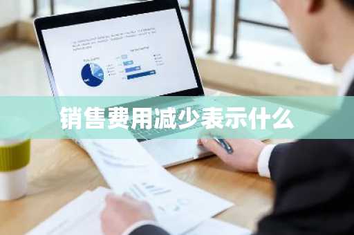 销售费用减少表示什么