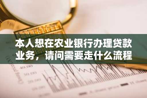 本人想在农业银行办理贷款业务，请问需要走什么流程？