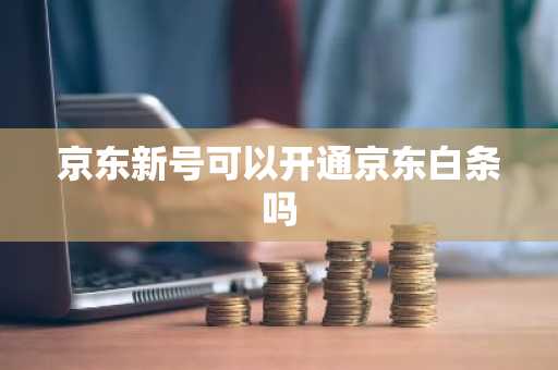 京东新号可以开通京东白条吗
