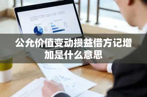 公允价值变动损益借方记增加是什么意思