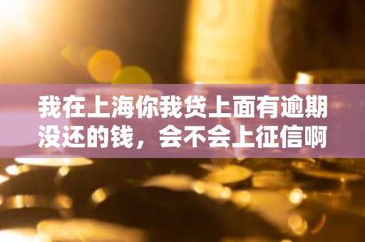 我在上海你我贷上面有逾期没还的钱，会不会上征信啊？