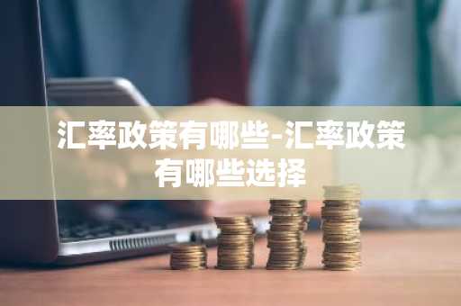 汇率政策有哪些-汇率政策有哪些选择