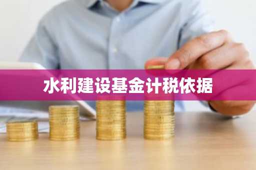 水利建设基金计税依据