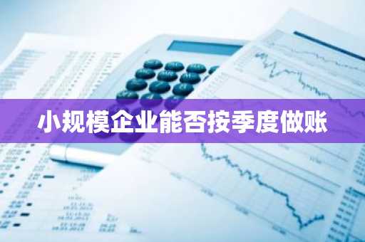 小规模企业能否按季度做账