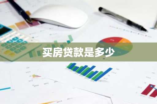 买房贷款是多少
