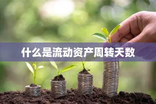 什么是流动资产周转天数